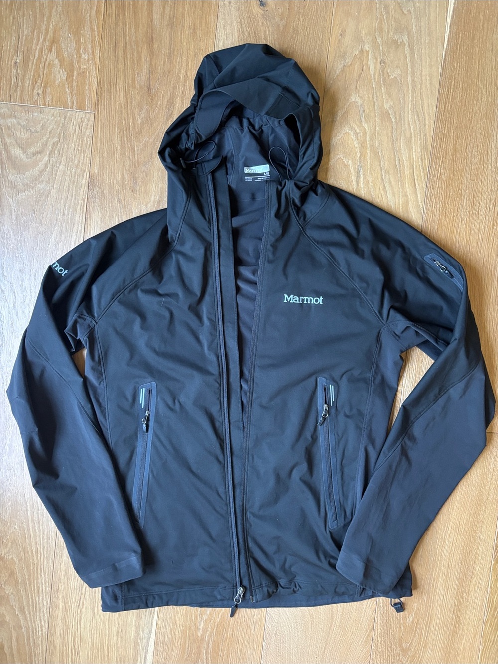 Marmot Vapor Trail Hoody Men’s Black Softshell Jacket Style 80660